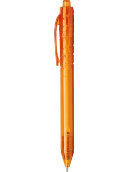 penna-in-plastica-riciclata-vinci-arancio trasparente.jpg